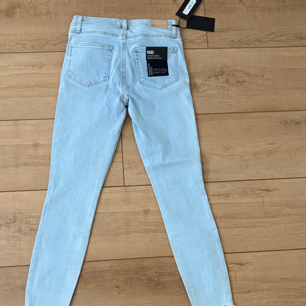 PAIGE Women's Hoxton High Rise Ankle Jeans